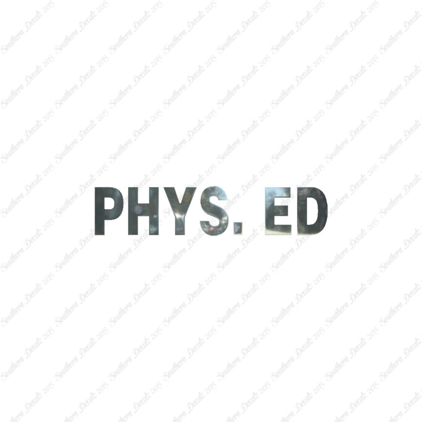 Phys Ed Physical Education Class