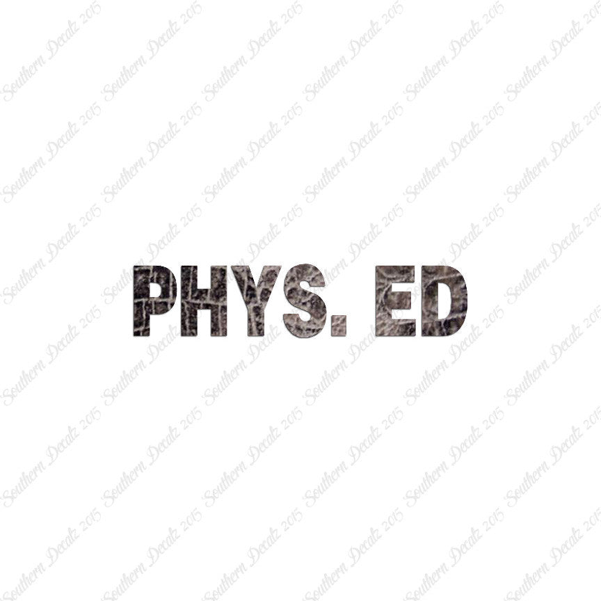 Phys Ed Physical Education Class