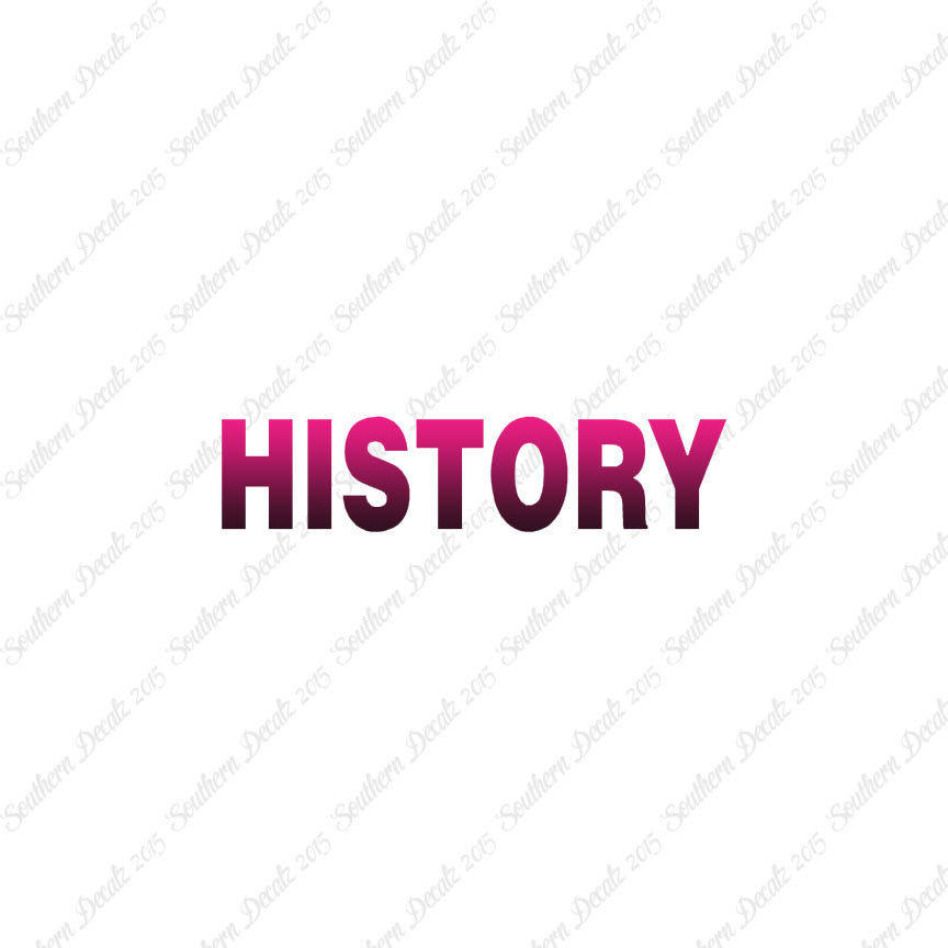 History Class Subject