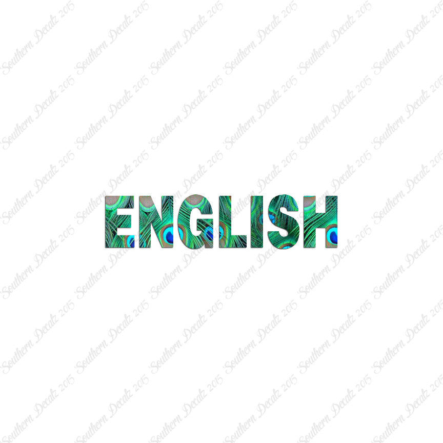English Class Subject