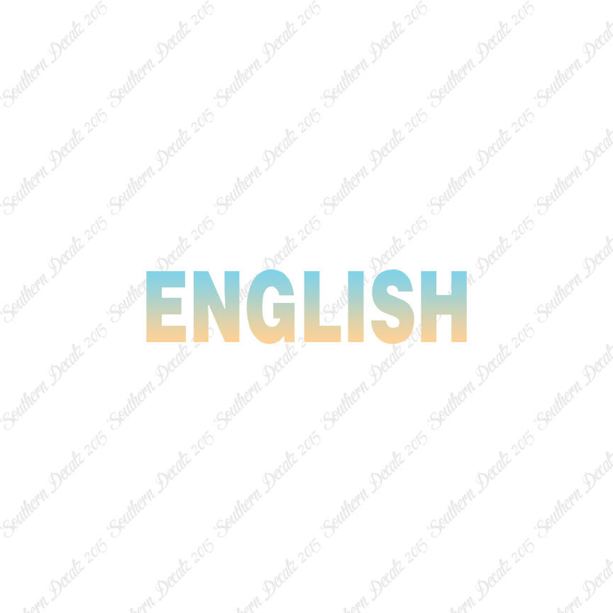 English Class Subject