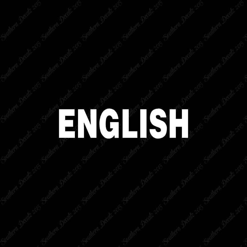 English Class Subject