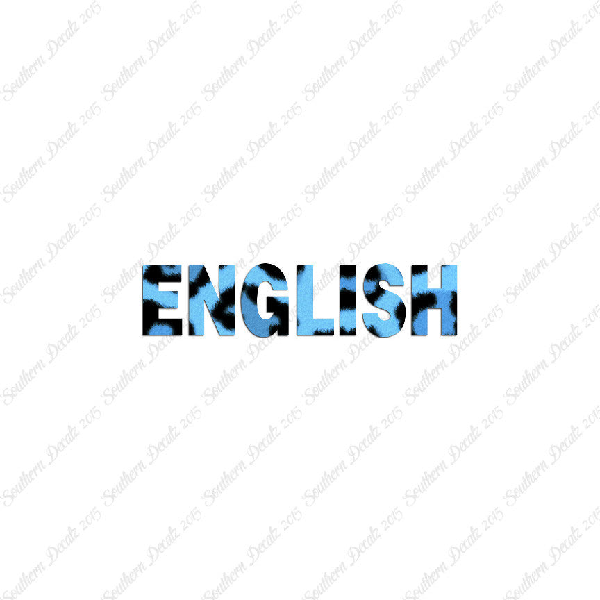 English Class Subject