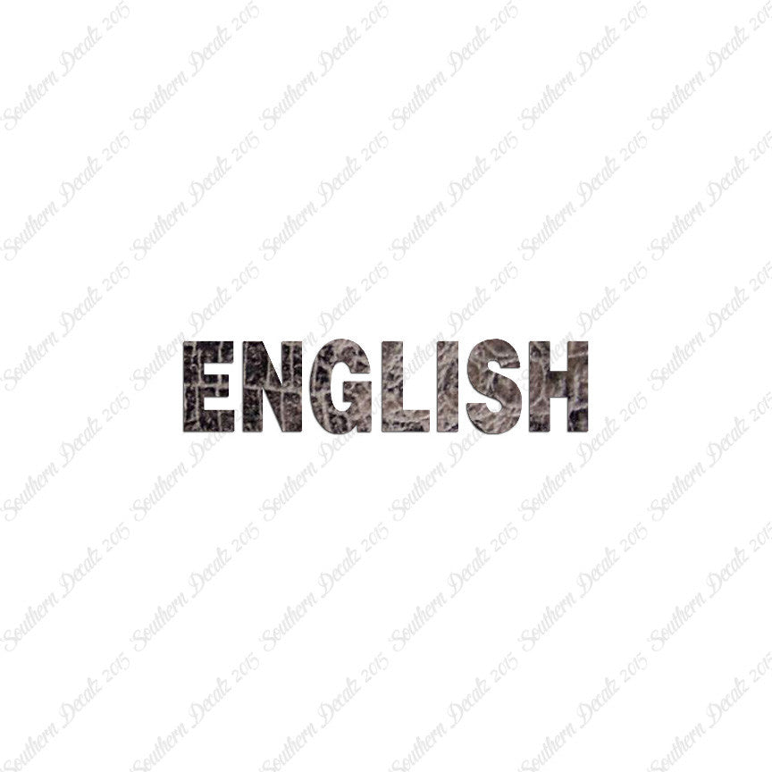 English Class Subject