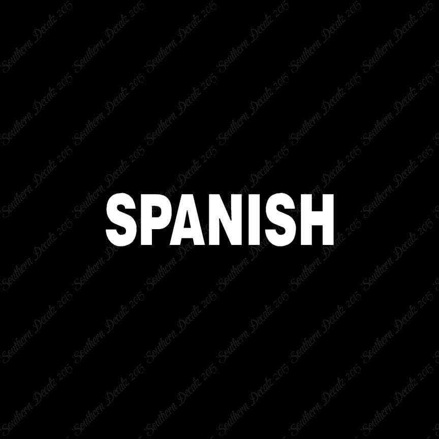 Spanish Class Subject