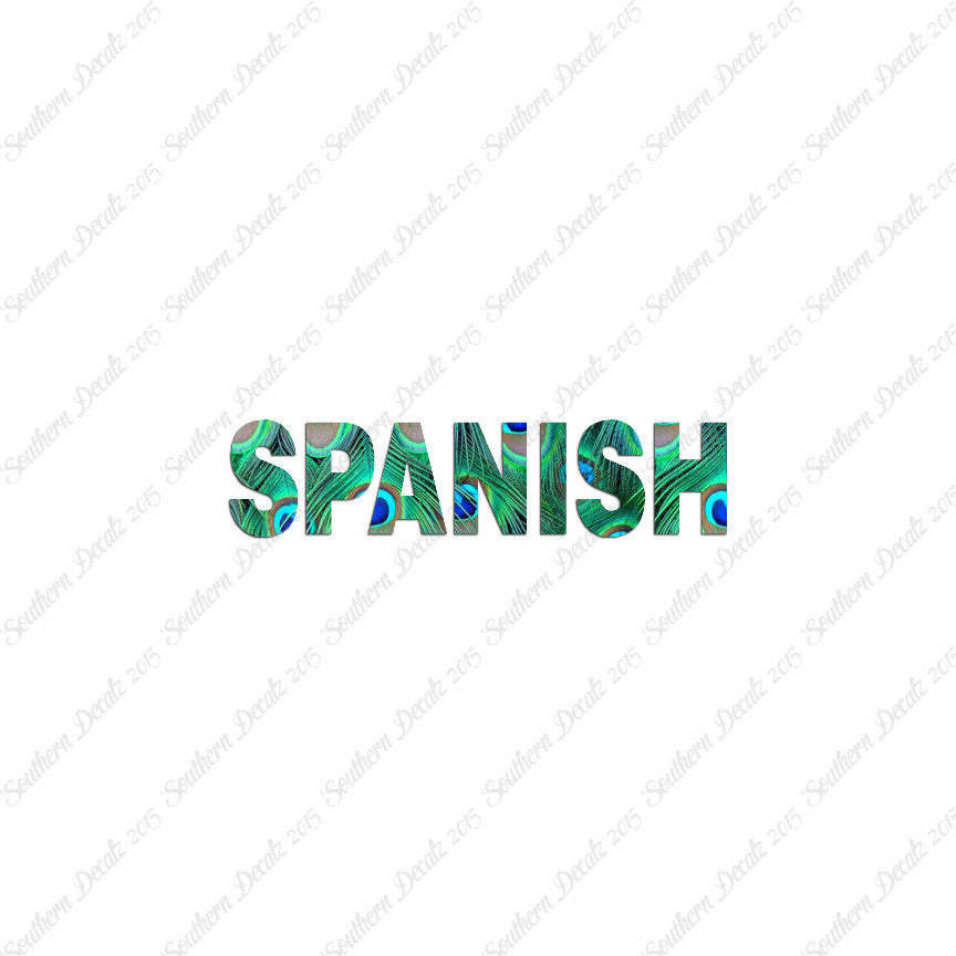 Spanish Class Subject
