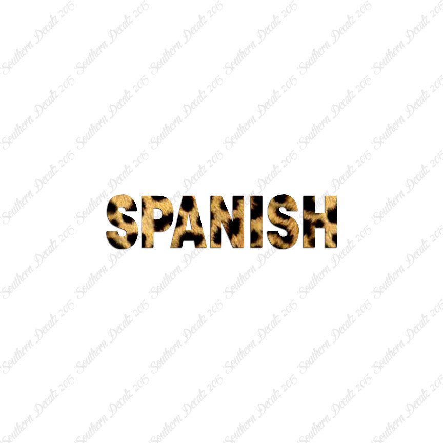 Spanish Class Subject