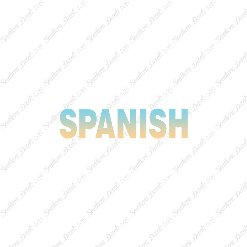 Spanish Class Subject