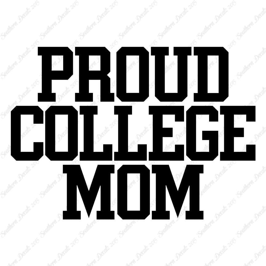 Proud College Mom