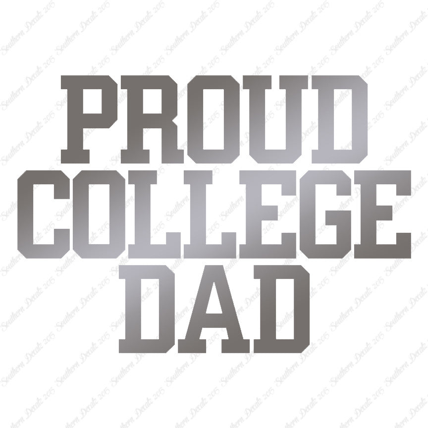 Proud College Dad