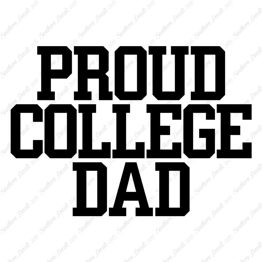 Proud College Dad