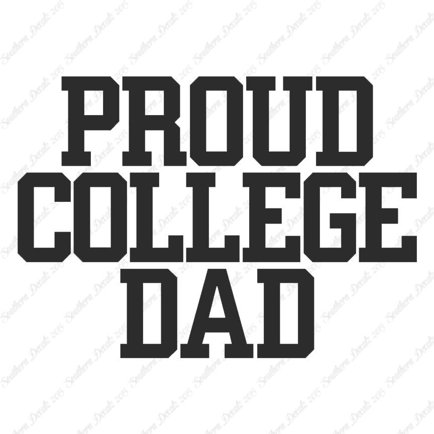 Proud College Dad