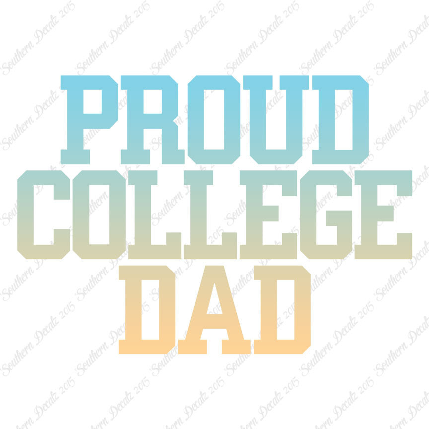 Proud College Dad