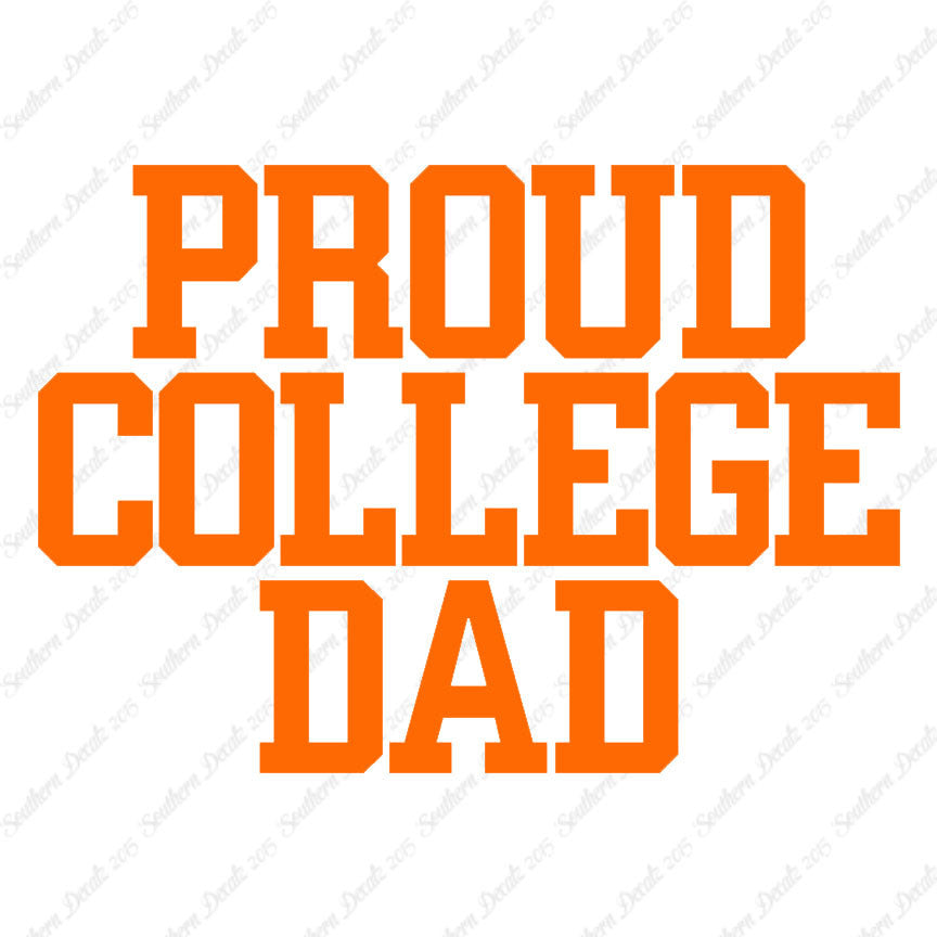 Proud College Dad