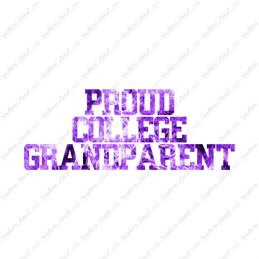 Proud College Grandparent