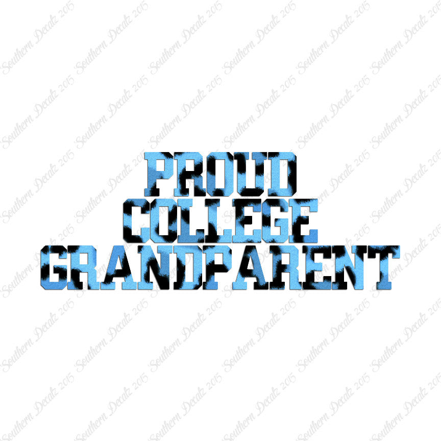 Proud College Grandparent