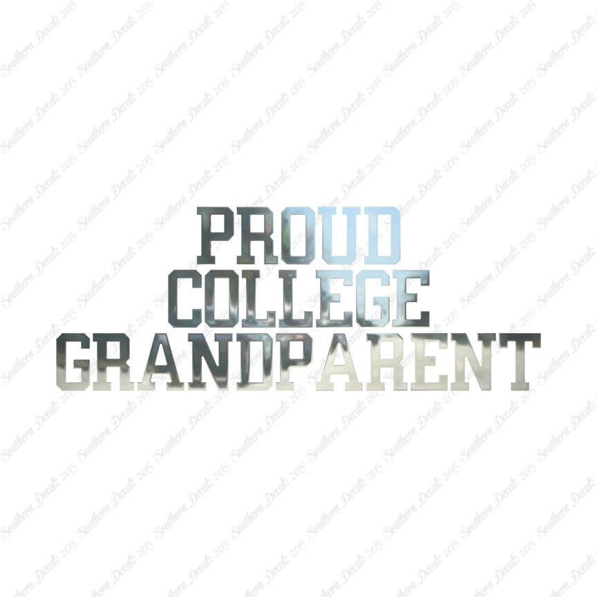 Proud College Grandparent
