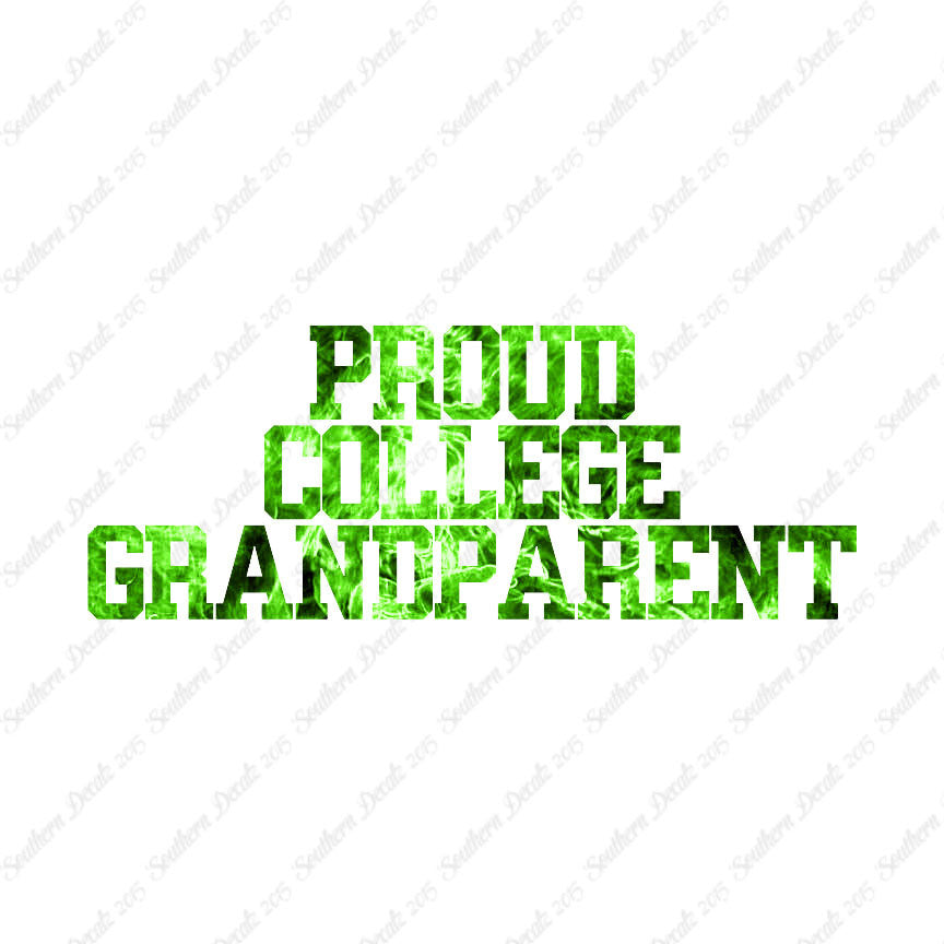 Proud College Grandparent