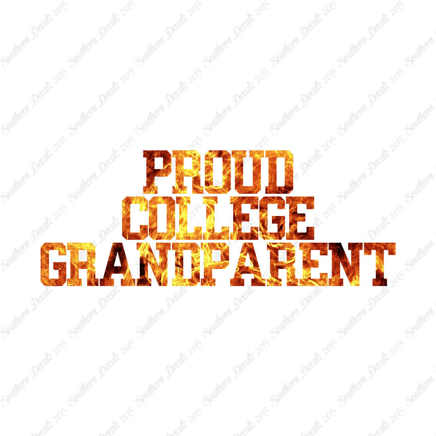 Proud College Grandparent