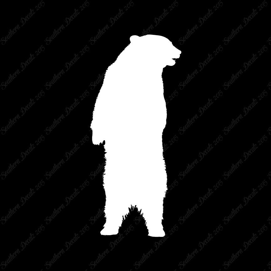 Standing Black Bear