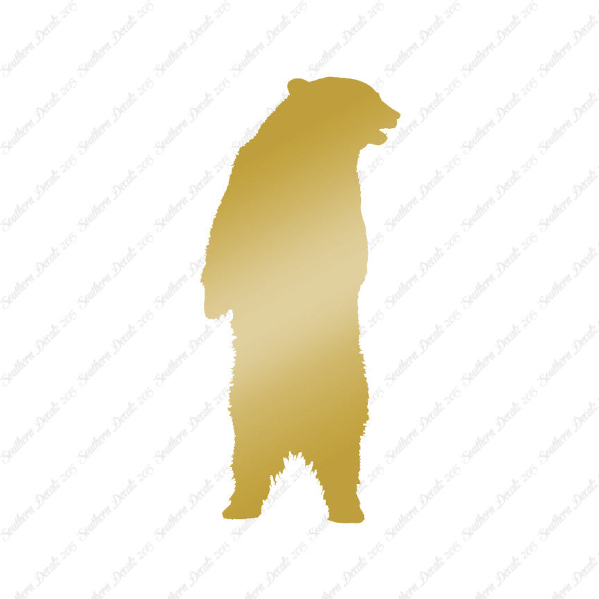 Standing Black Bear