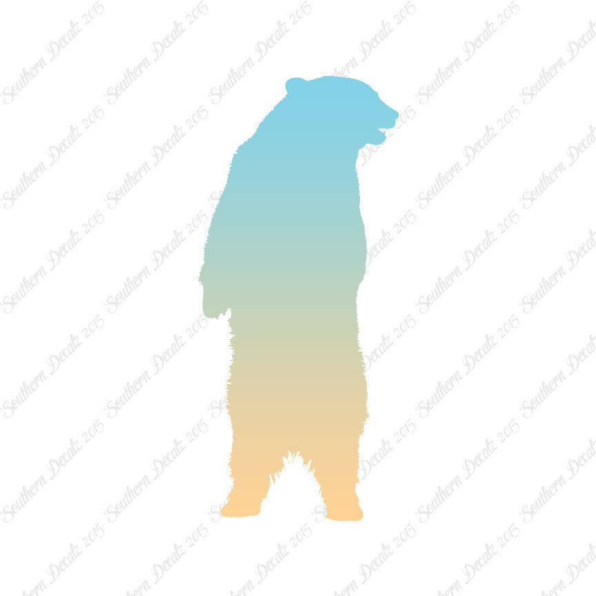 Standing Black Bear