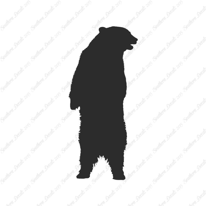 Standing Black Bear