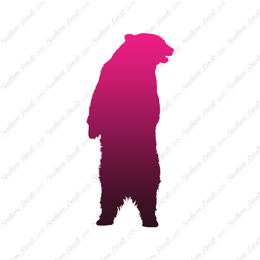 Standing Black Bear