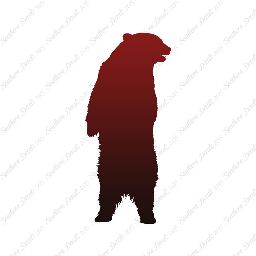 Standing Black Bear