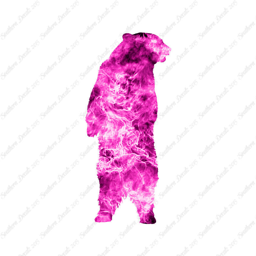 Standing Black Bear