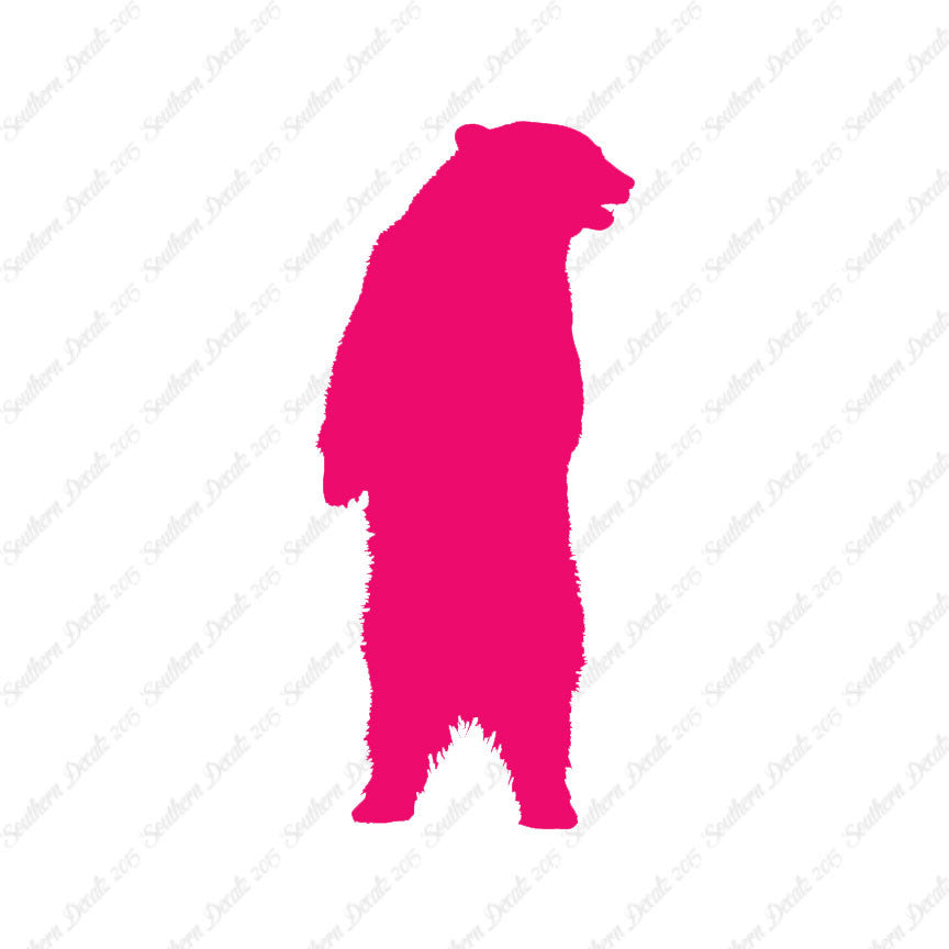 Standing Black Bear
