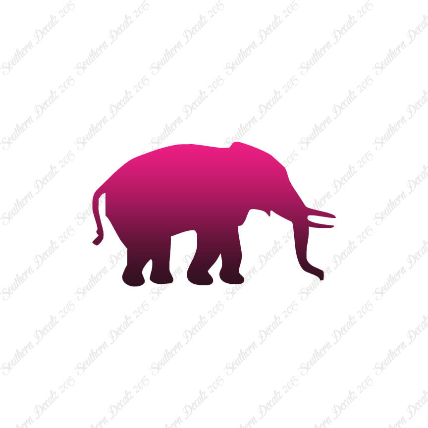 Elephant Silhouette Tusk