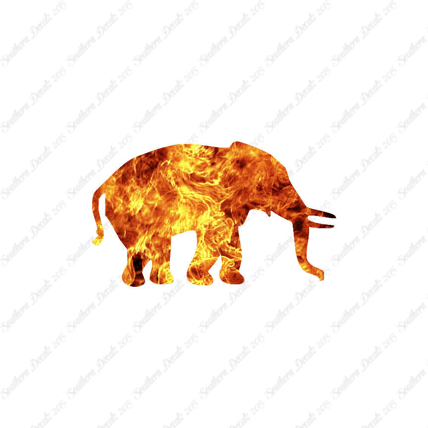 Elephant Silhouette Tusk