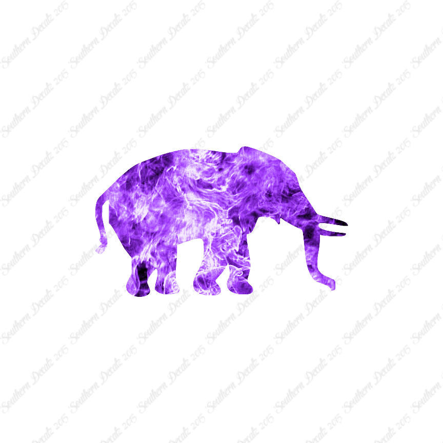 Elephant Silhouette Tusk