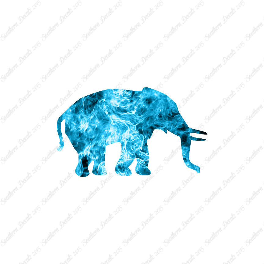 Elephant Silhouette Tusk