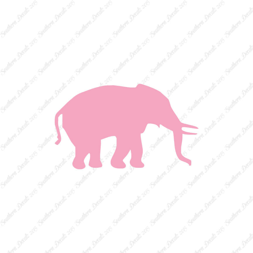 Elephant Silhouette Tusk