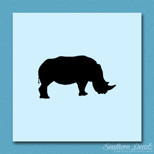 Grazing Rhinoceros Rhino