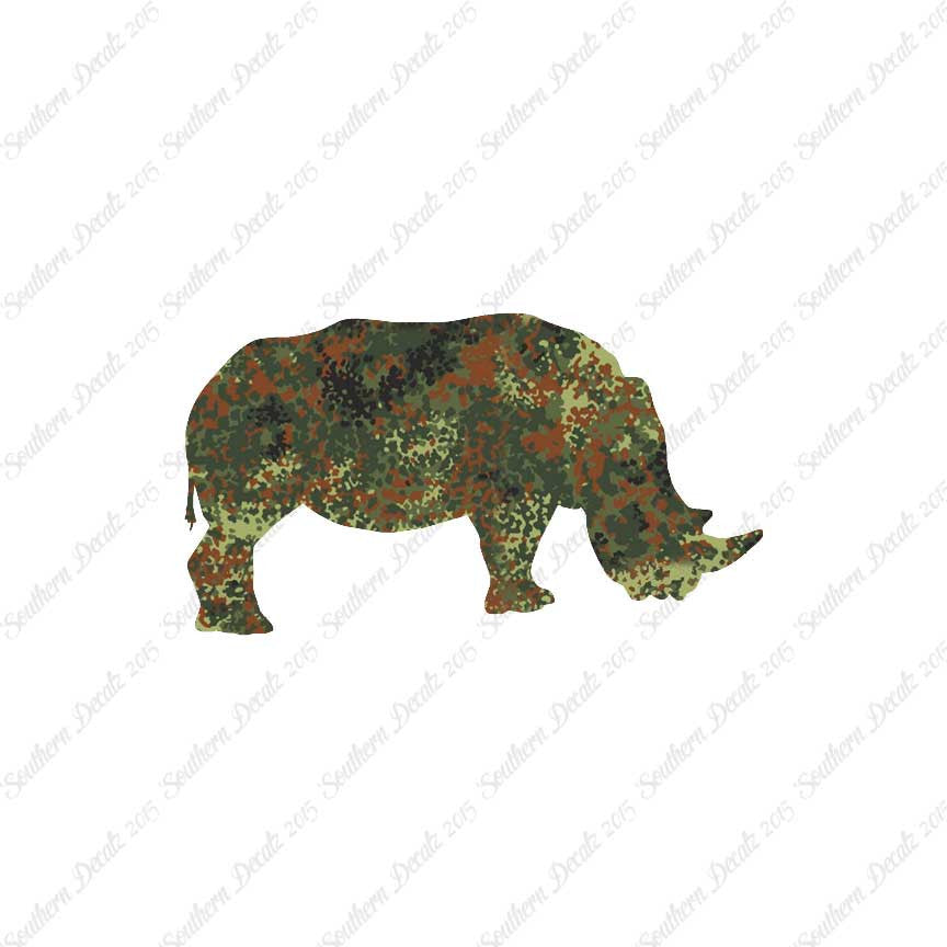 Grazing Rhinoceros Rhino