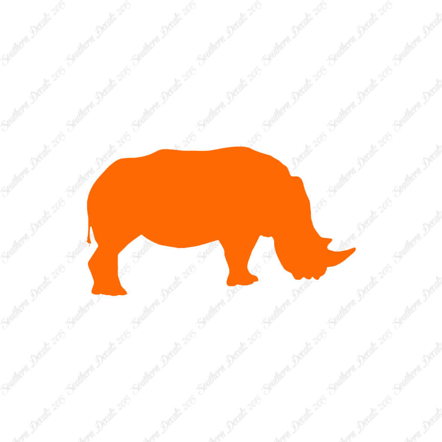 Grazing Rhinoceros Rhino
