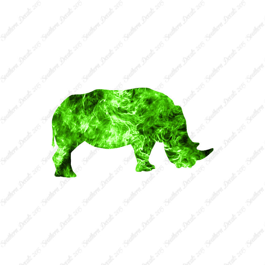 Grazing Rhinoceros Rhino