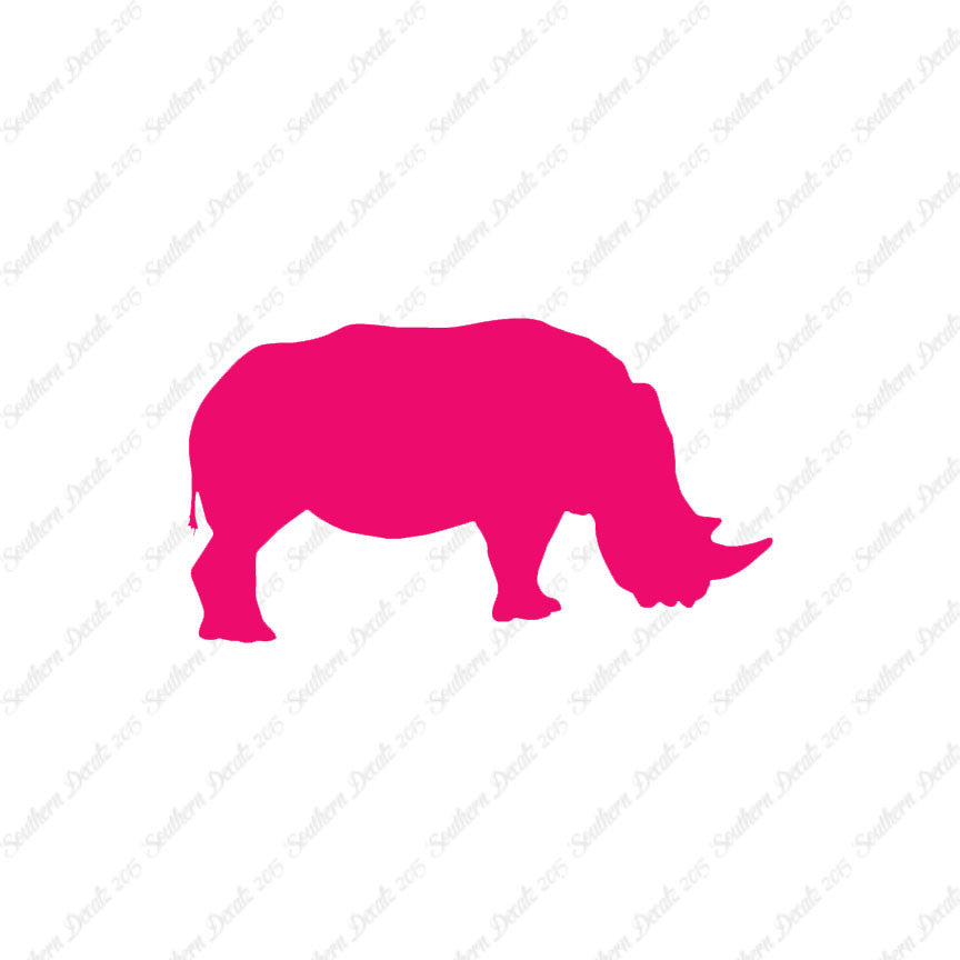 Grazing Rhinoceros Rhino