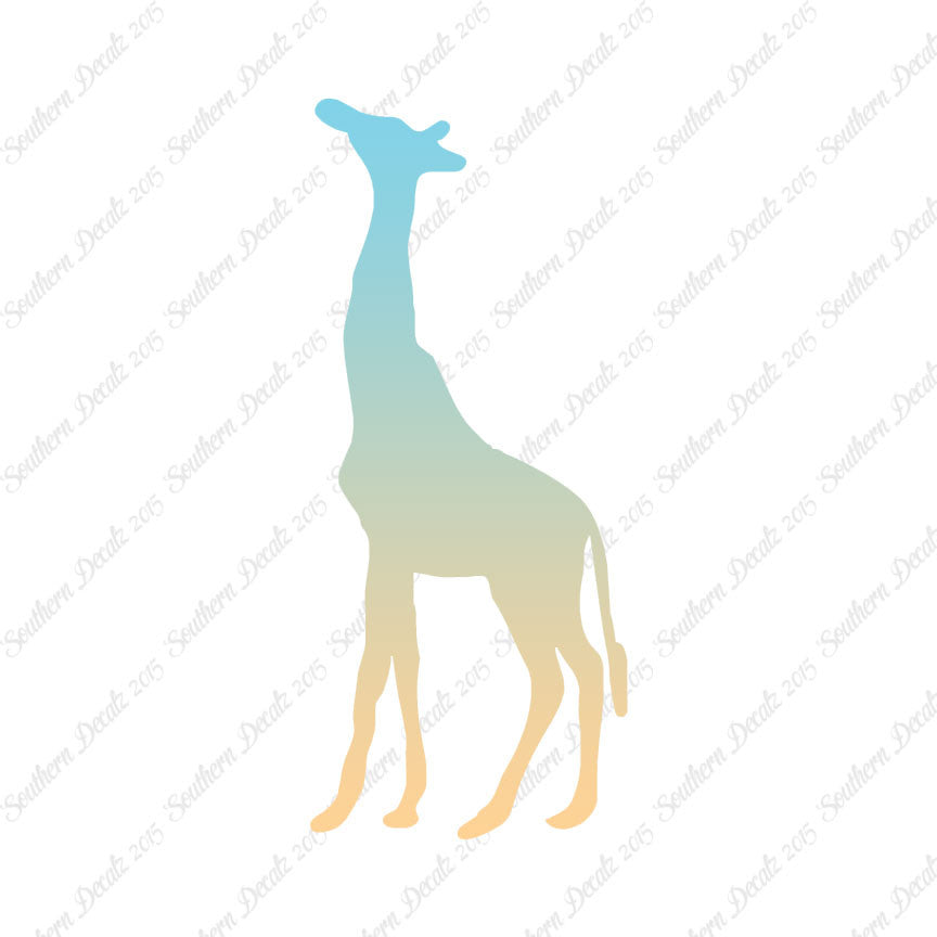 Giraffe Grazing
