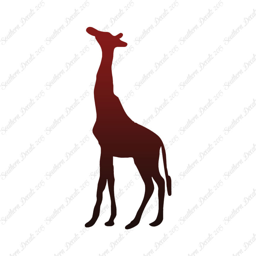 Giraffe Grazing
