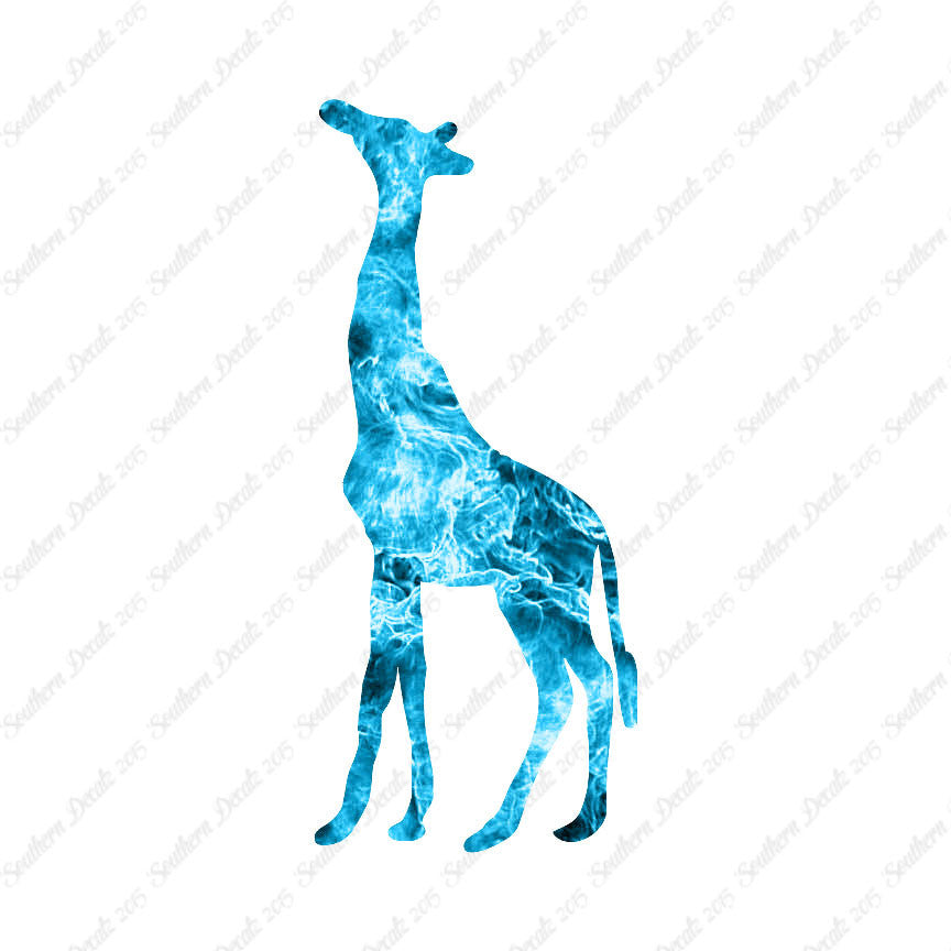 Giraffe Grazing