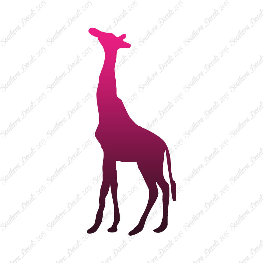 Giraffe Grazing