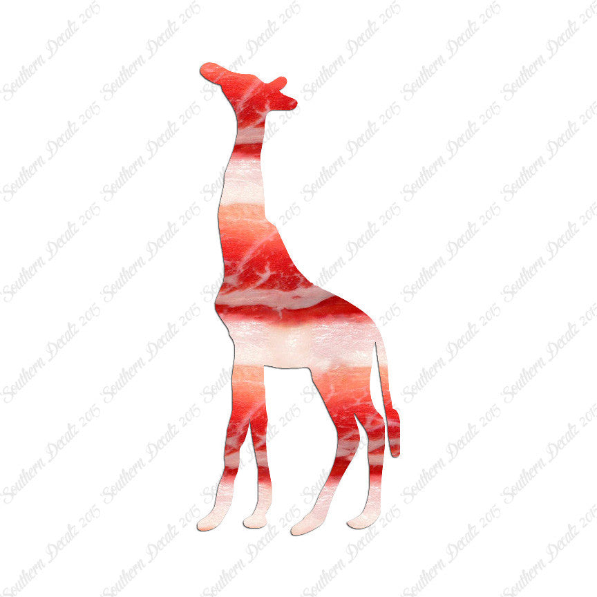 Giraffe Grazing