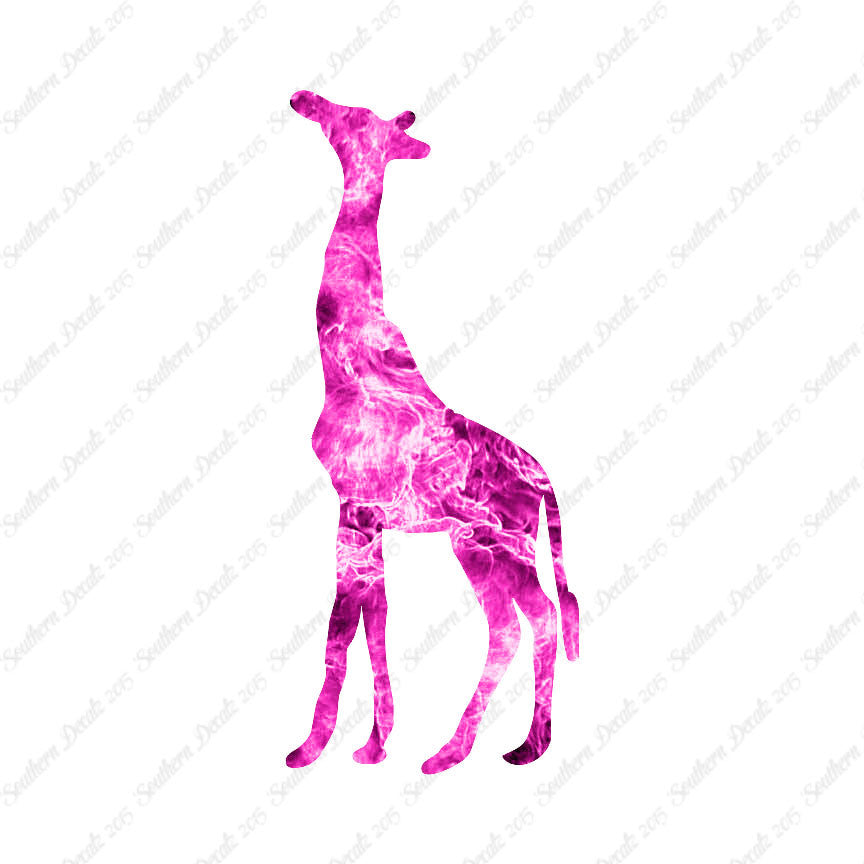 Giraffe Grazing