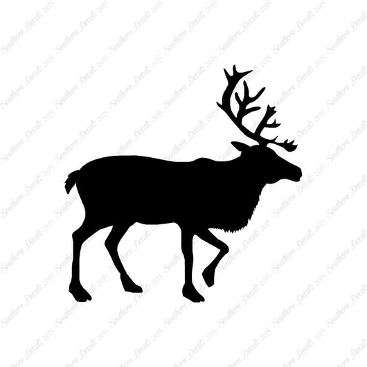 Elk Caribou Reindeer