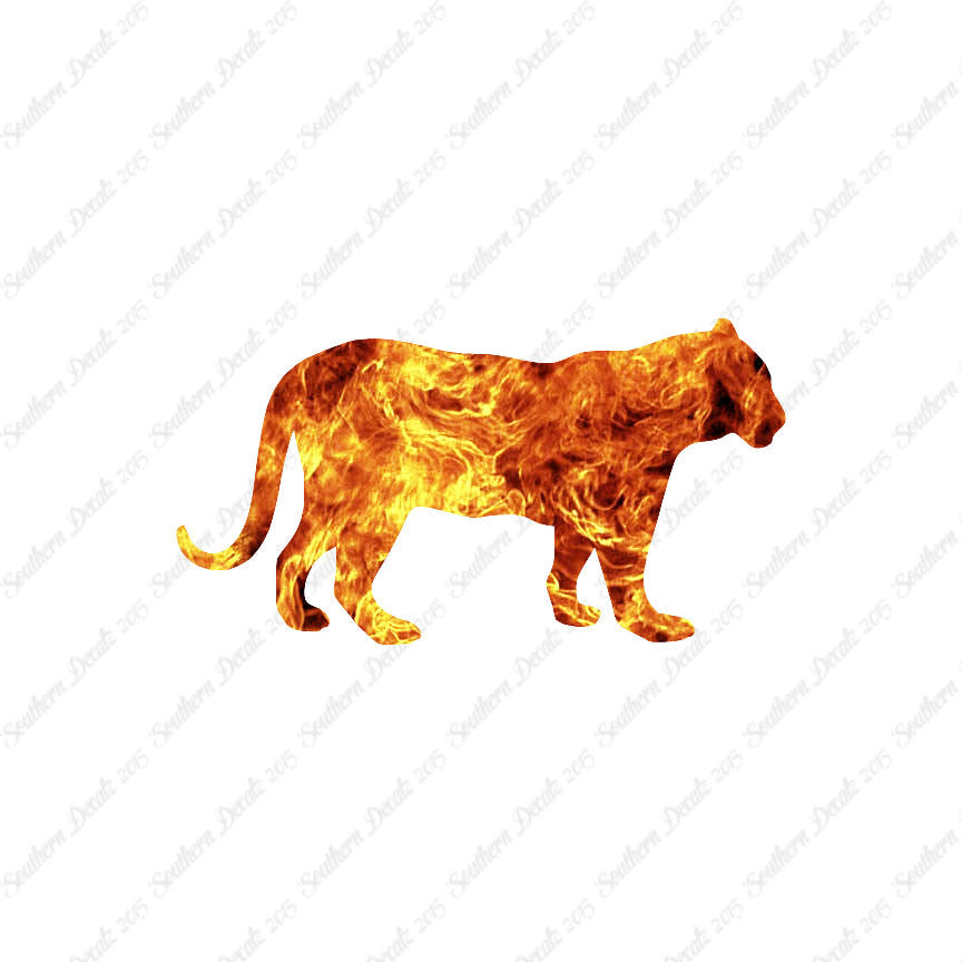 Big Cat Panther Leopard Silhouette