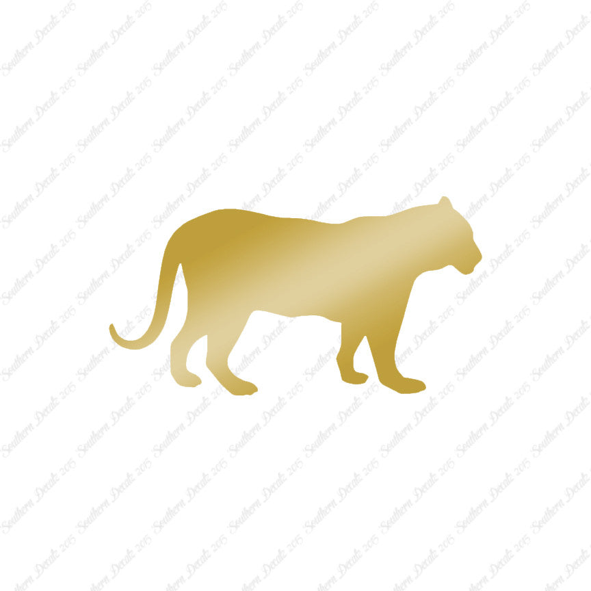 Big Cat Panther Leopard Silhouette